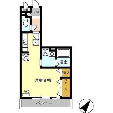 パークハイム　B棟の物件間取画像